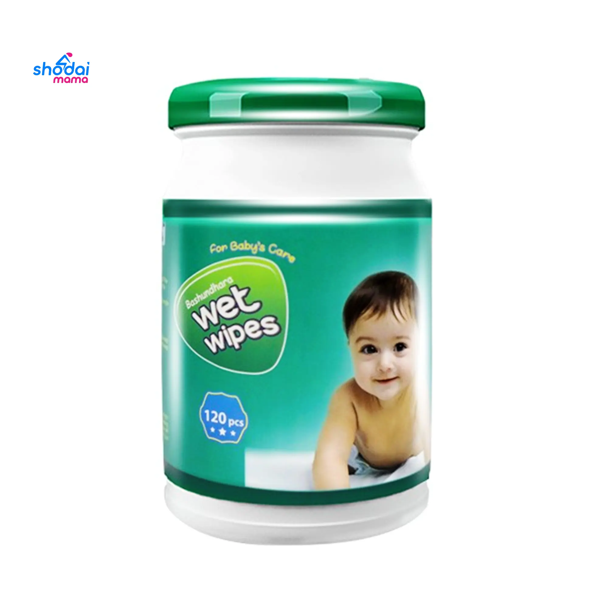Bashundhara Wet Wipes 120 Pcs